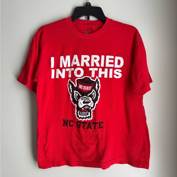 Tops - NC State Red Graphic T-Shirt